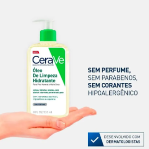 Óleo de Limpeza Hidratante para peles maduras e sensíveis